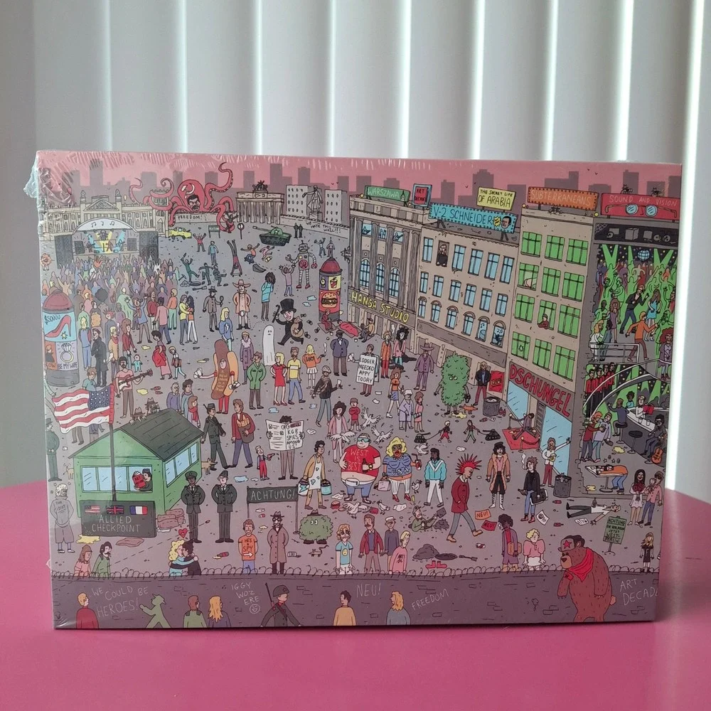 Where's Bowie David Bowie in Berlin 500 Piece Jigsaw Puzzle Smith St Gift NEW - Picture 1 of 6